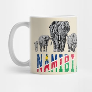 Africa's Big 5 Animals for Namibians Mug